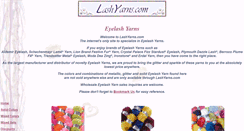 Desktop Screenshot of lashyarns.com